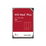 WD Red Plus 6TB SATA 6Gb/s 3.5inch 258MB cache internal HDD Bulk
