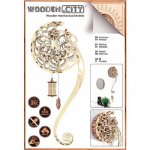 3D Wooden Clock Puzzle &ndash; Pendulum