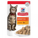 HILL'S Science Plan Adult with chicken - &scaron;lapias kačių maistas - 85g