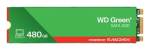 SSD|SANDISK|MTBF 1000000 h|Read speed 545 MB/s|Serial ATA III|M.2|480 GB|POWERED BY SANDISK|Green|WDS480G3G0B