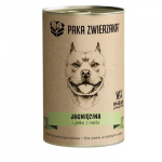 PAKA ZWIERZAKA Lamb and apple with mint - drėgnas ėdalas &scaron;unims - 400g