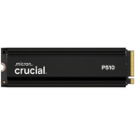 Crucial P510 1TB PCIe Gen5 NVMe 2280 M.2 SSD with heatsink