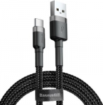Baseus Cafule USB kabelis USB 2.0 0,5 m USB A USB C Juoda