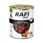 RAFI Classic with game - drėgnas ėdalas &scaron;unims - 800g