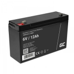 GREENCELL Battery AGM 6V12AH
