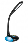 Activejet LED stalinė lempa VENUS BLACK su RGB pagrindu