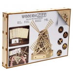 3D Wooden Decaration Puzzle &ndash; Mill