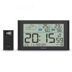 sylt weather station wit h outdoor sensor black