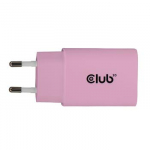 MOBILE CHARGER WALL USB-C/2PACK 30W PINK CAC-3021 CLUB3D