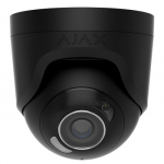 Saugumo Kamera - AJAX TurretCam HL IP Kamera 8MP 110&deg; Juoda