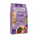 BOSCH Sanabelle Adult Ostrich and Blueberries - sausas kačių maistas - 2kg