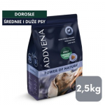 ADDVENA Power of Nature Adult Medium/Large Lamb - sausas maistas &scaron;unims - 2,5kg