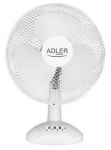Adler | AD 7304 | Desk Fan | White | Diameter 40 cm | Number of speeds 3 | Oscillation | 45 W | No