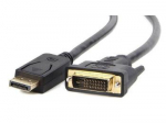 CABLE DISPLAY PORT TO DVI/3M CC-DPM-DVIM-3M GEMBIRD