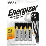Battery Alkaline Power AAA LR03 E91 4 pcs blister