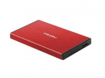 NATEC NKZ-1279 external enclosure RHINO GO for 2.5inch SATA USB 3.0 Red