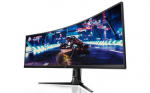 Asus ROG STRIX XG49VQ 144Hz lenktas GAMING LED monitorius su garsiakalbiais ir VA bei FreeSync 2 HDR technologijomis | 49 colių | Super ultra-wide 3840x1080, 32:9 | Reakcijos laikas: 4ms | Peržiūros kampas: 178&deg;/178&deg; | Jungtys: HDMI, DisplayPort, USB ...