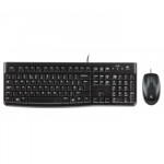 Logitech | LGT-MK120-US | Keyboard and Mouse Set | Wired | Mouse included | US | Black | USB Port | International EER