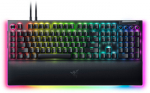 Razer Mechanical Gaming Keyboard BlackWidow V4 Pro Gaming Keyboard 5052 Aluminum Alloy Top Case; 5 dedicated macros keys; 3 dedicated macro side buttons; 2-side underglow on main chassis with 3-side underglow on wrist-rest; Up to 8,000 Hz polling rat ...