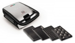 Tefal SW854D sumu&scaron;tinių keptuvė 700 W Juoda, Nerūdijančiojo plieno