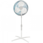 Stand fan, 40cm, 40W, 3 speeds, mechanical, noise level: 55-65 dB, Oscillation 80&deg;, Tilting +16&deg; -8&deg;, Adjustable height 120cm,
