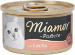 MIAMOR Pastete Salmon - &scaron;lapias kačių maistas - 85g