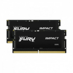 Kingston KF548S38IBK2-16 16GB 4800MHz DDR5 CL38 SODIMM (Kit of 2) FURY Impact | Kingston