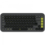 LOGITECH POP ICON KEYS - GRAPHITE - US INT'L - BT - INTNL-973