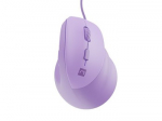NATEC vertical mouse crake 2 pro optical 12800dpi programmable pure lavender