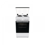Gorenje Cooker | GE5A21WH | Hob type Electric | Oven type Electric | White | Width 50 cm | Grilling | Depth 59.4 cm | 68 L
