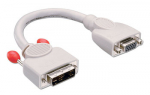 Adapteris - DVI-I į VGA 0.2m dvigubam monitorių nustatymui