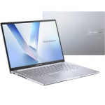 ASUS Vivobook 14 M1405NAQ-LY014 Ryzen 5 150 14,0 colių WUXGA IPS lygio ekranas 60 Hz 300 nitų AG 16 GB DDR5 512 GB SSD AMD Radeon grafika WLAN + BT 720p kamera 42 Wh baterija Be operacinės sistemos &bdquo;Cool Silver&ldquo;