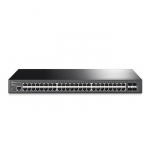 TP-Link JetStream TL-SG3452 tinklo komutatorius Valdomas L2 Gigabit Ethernet (10/100/1000) 1U Juoda