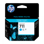 HP 711 original Ink cartridge CZ134A cyan standard capacity 3-pack