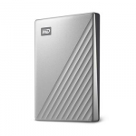 WD My Passport Ultra 2TB Silver USB-C/USB3.0 HDD 2.5inch Metal finish RTL portable extern