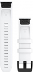 Garmin watch strap QuickFit 22mm, white silicone