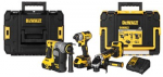 GALVANINIŲ ĮRANKIŲ RINKINYS COMBO DEWALT DCK305P3T (DCF887+DCH273+DCG405)