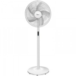 Stand fan, 48W, 40cm, 8 Speeds, 8H timer, LED display, electric control with remote, 3-in-1: Stand/Table/Table+Stand, control panel on rear motor cover, air flow: 41m&sup3;/min, noise level: 38-65 dB, Oscillation 85&deg;, Tilting, 41m&sup3;/min, sleep mode