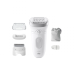 Braun Epilator | SE7-041 Silk &eacute;pil 7 | Number of power levels 2 | Wet and Dry | White/Silver