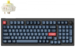 Keychron V5 Max RGB - US Layout - Hot-Swappable Gateron Jupiter Banana Wireless Keyboard