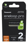 Įkraunamos baterijos PANASONIC ENELOOP PRO AA 2500 mAh 2 szt (BK-3HCDE/2CP)