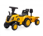 CAT vehicle Tractor with trailer yellow ride-on