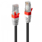 Tinklo Kabelis - LINDY Cat.6A S/FTP LSZH Tinklo Kabelis, RJ45, M/M, 500MHz, 26AWG, 50 m, Juodas