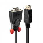 Adapteris - LINDY DisplayPort į VGA Adapteris, 1920x1200@60Hz, 1 m, Juodas