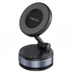 Magnetic smartphone hole r with vacuum suction