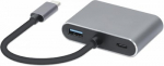 Hub USB Typ-C 4w1 4k 30Hz VGA