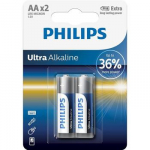 Philips Ultra Alkaline, AA, 2 vnt. - Elementai
