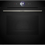 Bosch Series 8, 71 L, pirolizė, juoda - Įmontuojama orkaitė
