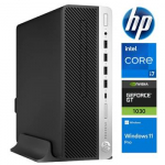 HP 600 G4 SFF i7-8700 32GB 1TB SSD M.2 NVME GT1030 2GB WIN11Pro RENEW