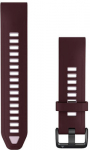 Garmin kellarihm QuickFit 20mm fenix 9 Pro, dark cherry/dust rose
